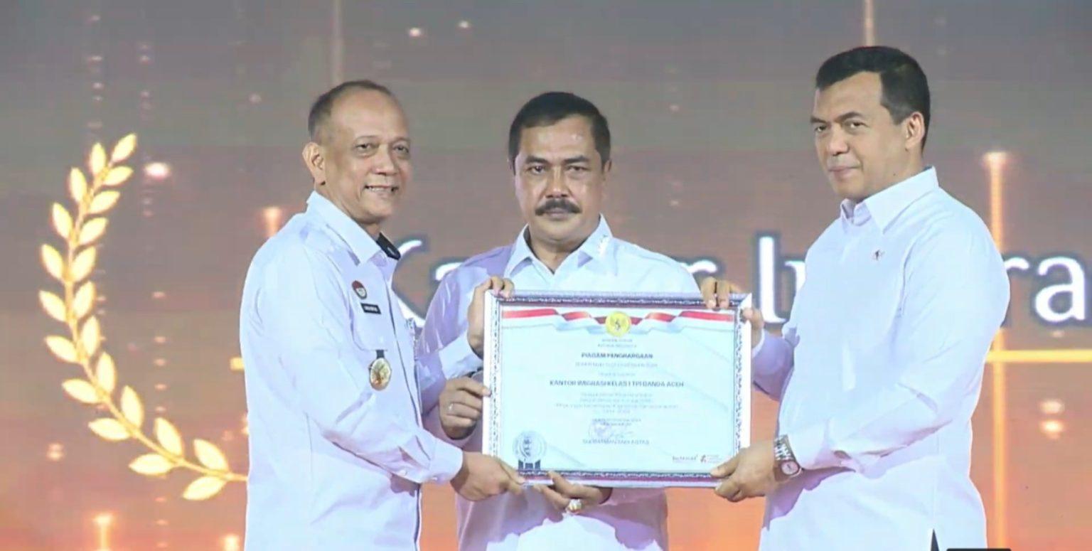 Kantor Imigrasi Banda Aceh Raih Predikat WBK 2024