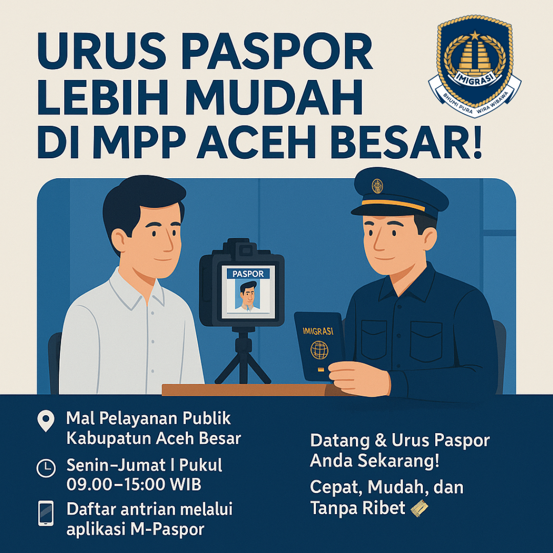 Layanan Paspor MPP Aceh Besar
