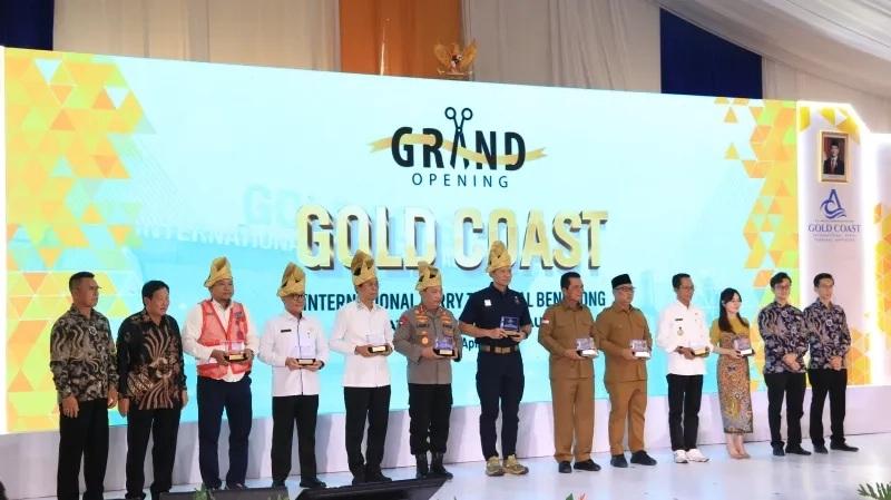Pelabuhan Internasional Gold Coast di Batam Diresmikan Diharapkan Pacu Ekonomi Nasional